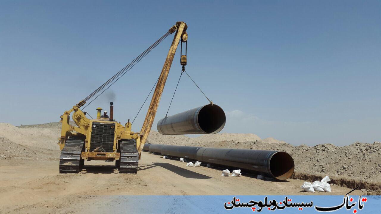 گزارش تصویری/ آخرین وضعیت خط لوله گاز ایرانشهر- چابهار