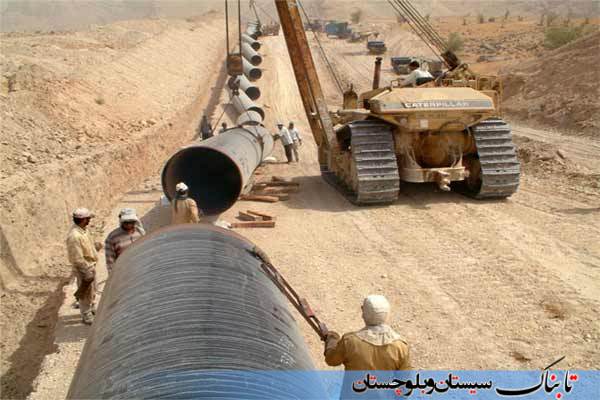 35%؛ پیشرفت خط انتقال گاز ایرانشهر به زاهدان