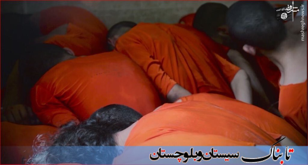 داعش روز عیدقربان، انسان ها را در کشتارگاه ذبح کرد+تصاویر (+18)