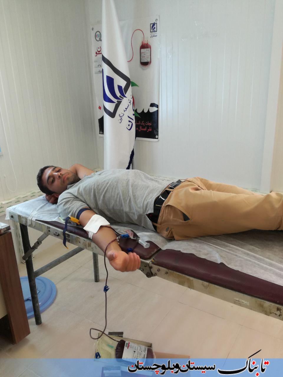 استقبال از اهدای خون در صنایع مختلف چابهار/ 