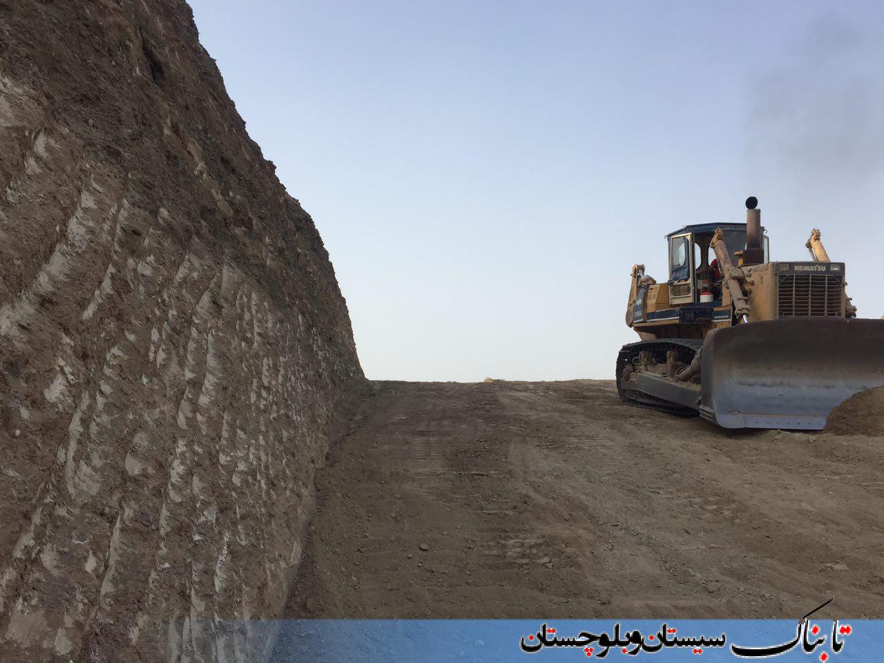 بازدید استاندار سیستان و بلوچستان از خط لوله گاز ایرانشهر به چابهار + تصاویر