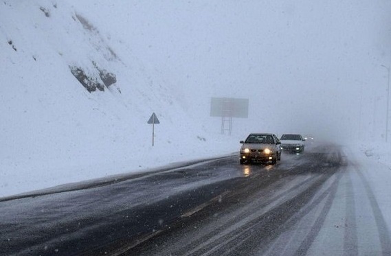 برف و باران در استان قزوین