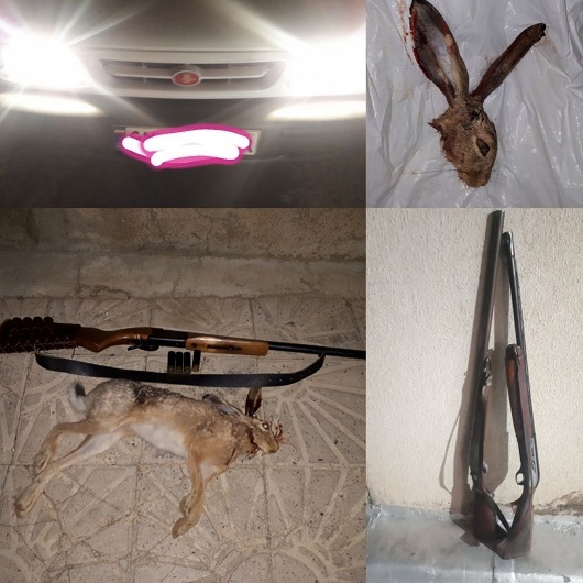 دستگیری شبانه شکارچیان دالاهو دستگیری شبانه شکارچیان دالاهو
