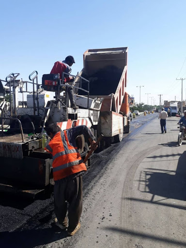 محدوديت هاي ترافيكي پروژه آسفالت معابر سطح شهر مشهد