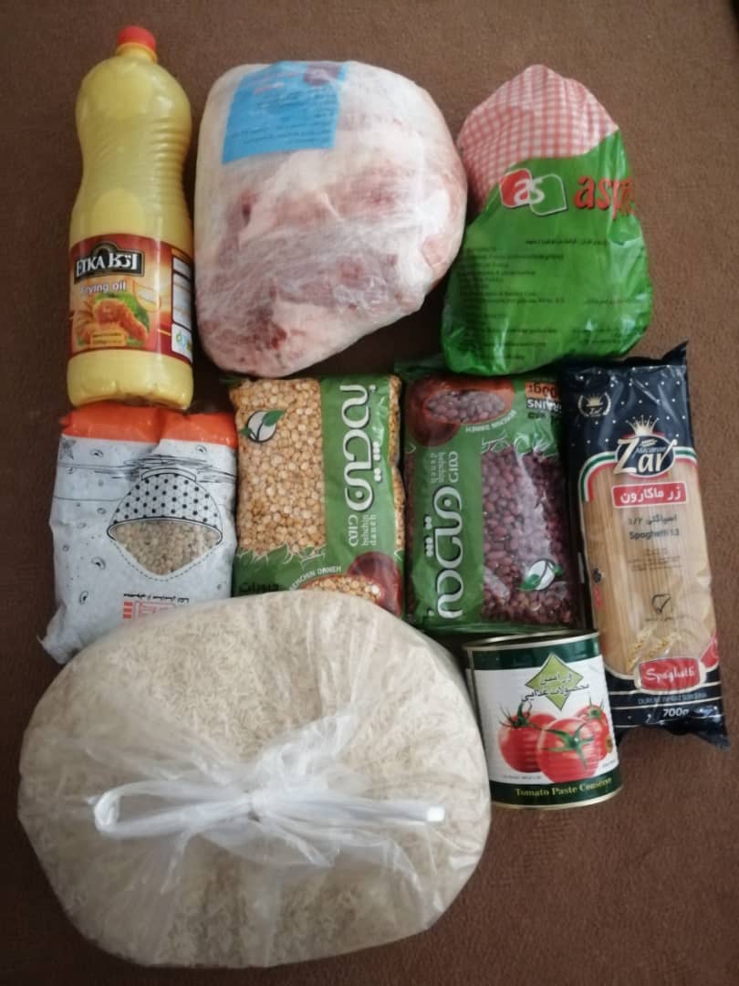 رزمایش شعبانیه ستاد اجرایی، سپاه و انجمن جوانان در حمایت از خانواده های کم برخودار لنده+تصاویر