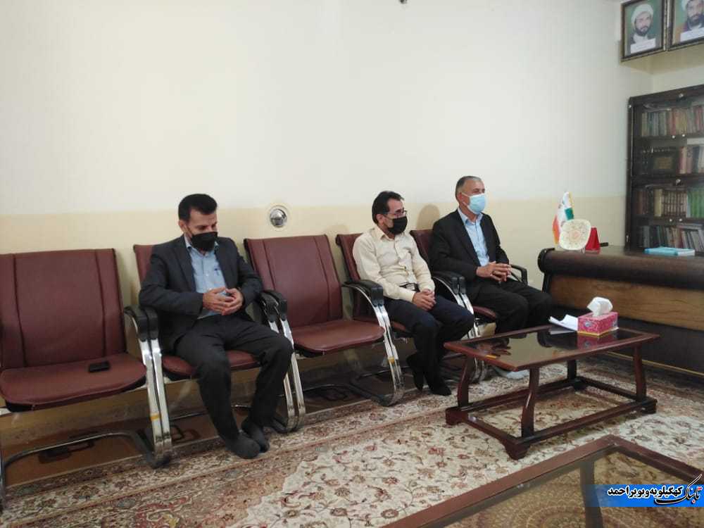 دیدار مدیر آموزش وپرورش با امام جمعه شهرستان لنده+تصویر دیدار مدیر آموزش وپرورش با امام جمعه شهرستان لنده+تصویر