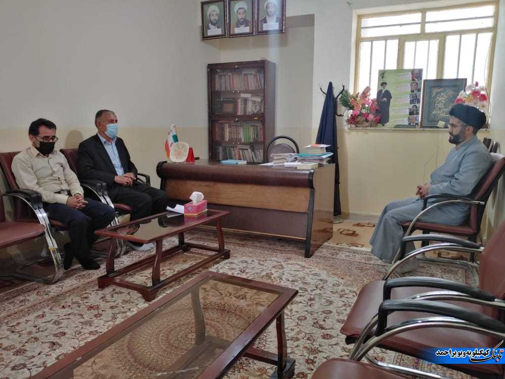 دیدار مدیر آموزش وپرورش با امام جمعه شهرستان لنده+تصویر دیدار مدیر آموزش وپرورش با امام جمعه شهرستان لنده+تصویر