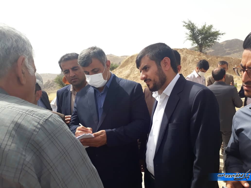 بازدید معاونت هماهنگی امور عمرانی استاندار از پروژه های عمرانی