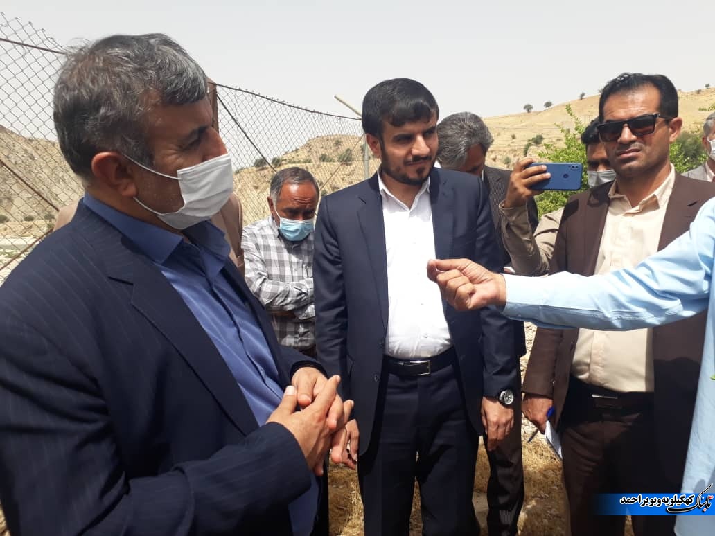 بازدید معاونت هماهنگی امور عمرانی استاندار از پروژه های عمرانی