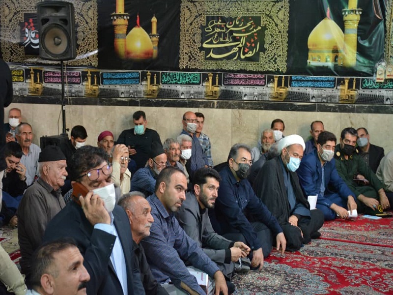 برگزاری سومین میز خدمت فرمانداری با هدف رفع مشکلات مردم در مسجد المهدی شهرک حکمت آباد