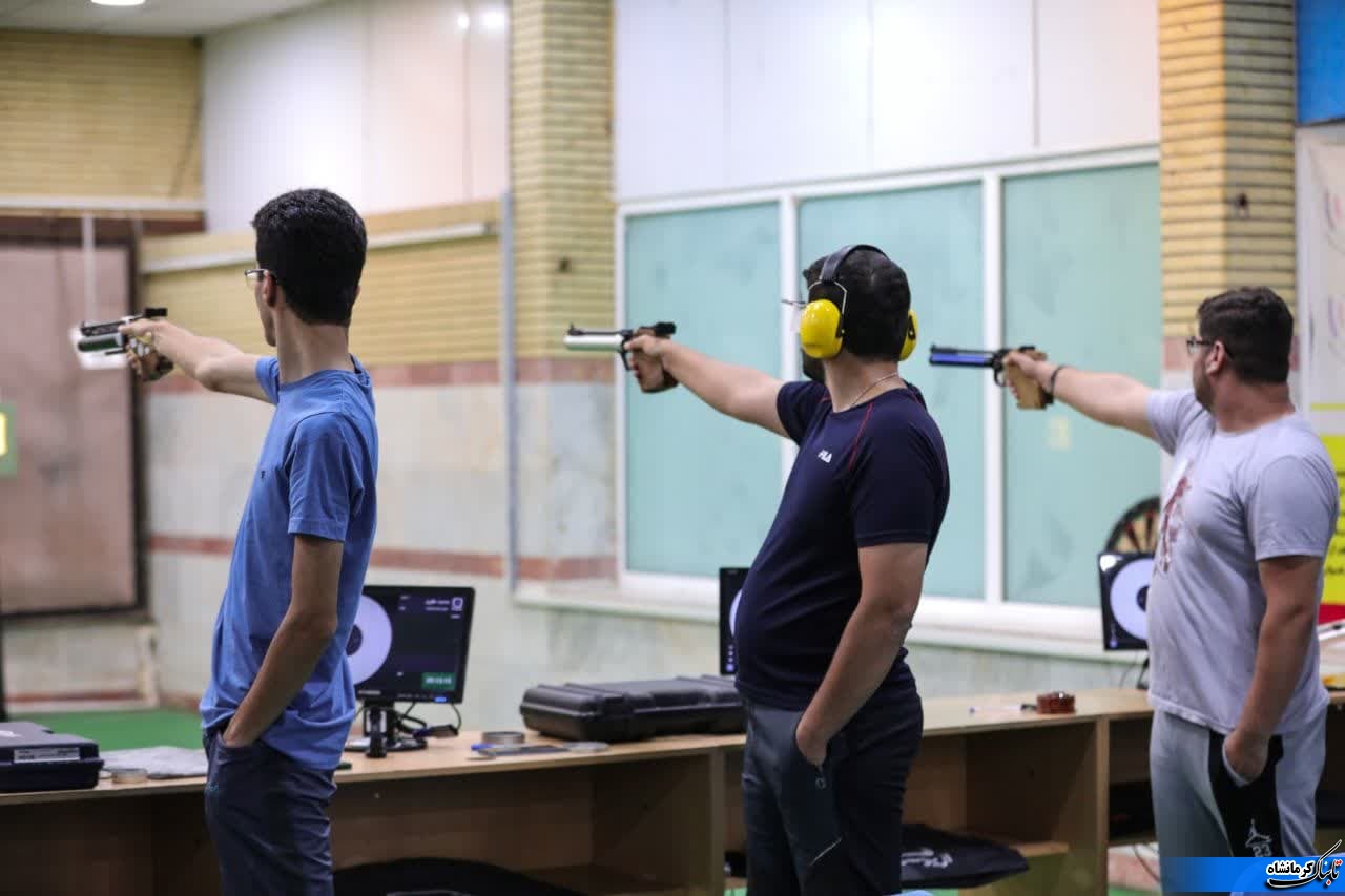 اردوی تیم ملی تیراندازی در کرمانشاه برگزار شد