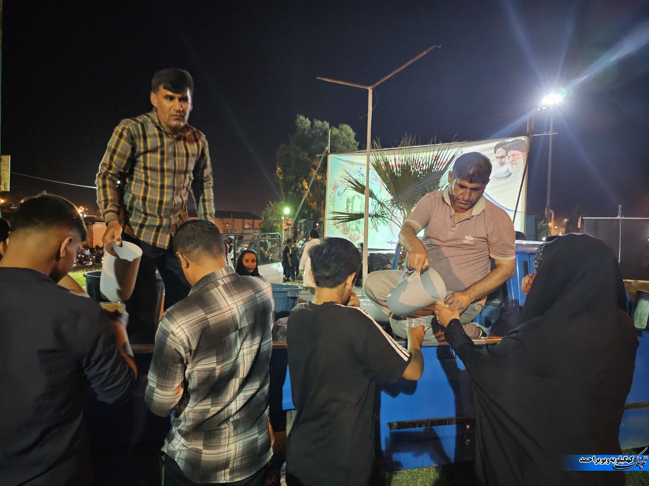 غدیری متفاوت در شهر لنده به همت شهرداری و شورای شهر+تصاویر