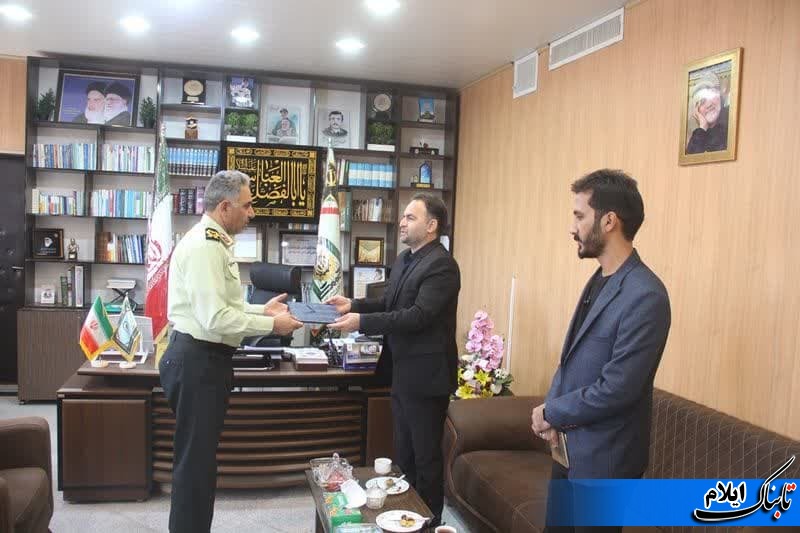 تقدیر رییس سازمان نظام پزشکی ایلام از فرمانده انتظامی استان
