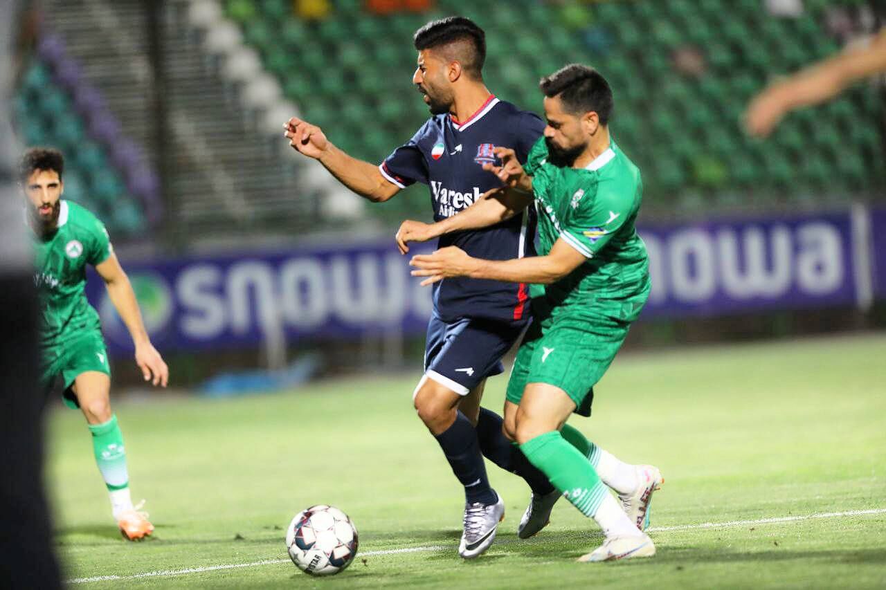 نساجی حریف ذوب‌آهن نشد