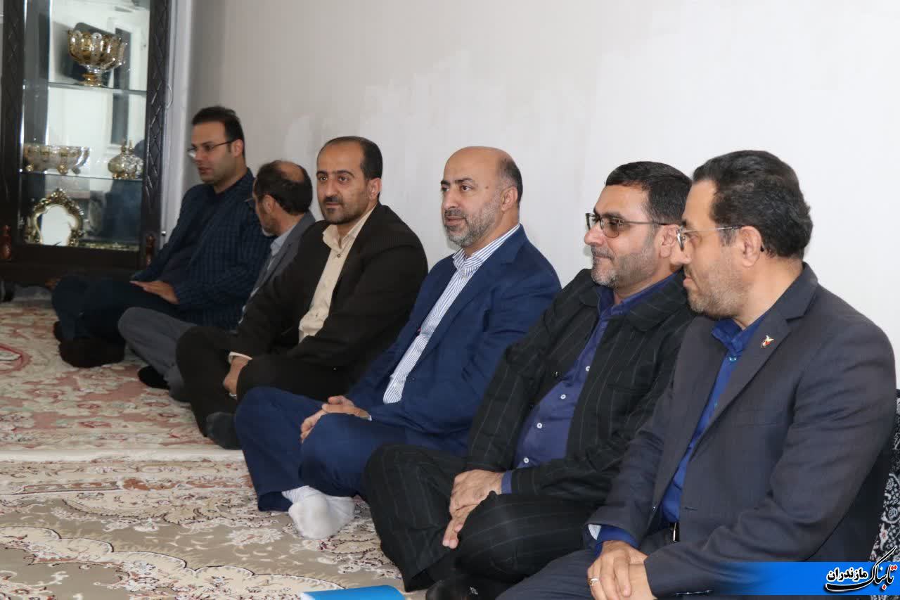 بازدید سرپرست فرمانداری نکا و مدیران شهرستان از روستای امامیه دهستان قره&zwnj;طغان بخش مرکزی