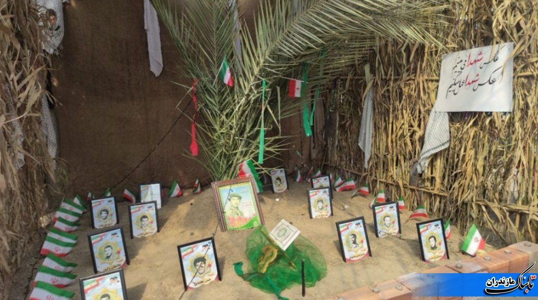 ماکت هواپیمای F5 در روستای ریحان&zwnj;آباد گلوگاه نصب و رونمایی شد