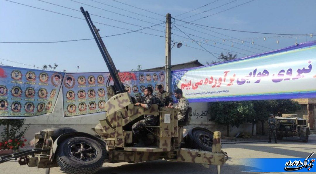 ماکت هواپیمای F5 در روستای ریحان&zwnj;آباد گلوگاه نصب و رونمایی شد