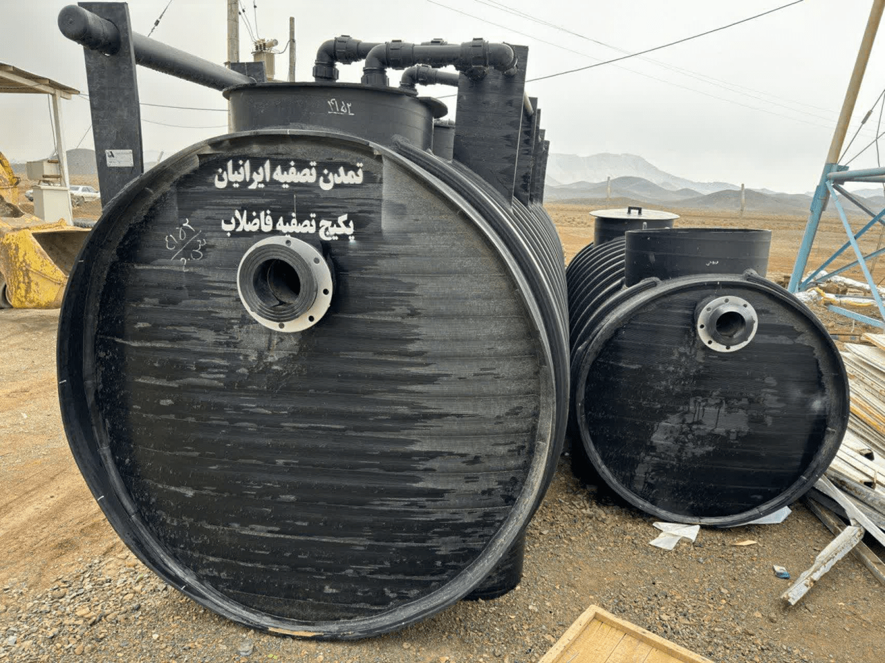 ویژگی های پکیج تصفیه فاضلاب پلی اتیلنی ویژگی های پکیج تصفیه فاضلاب پلی اتیلنی