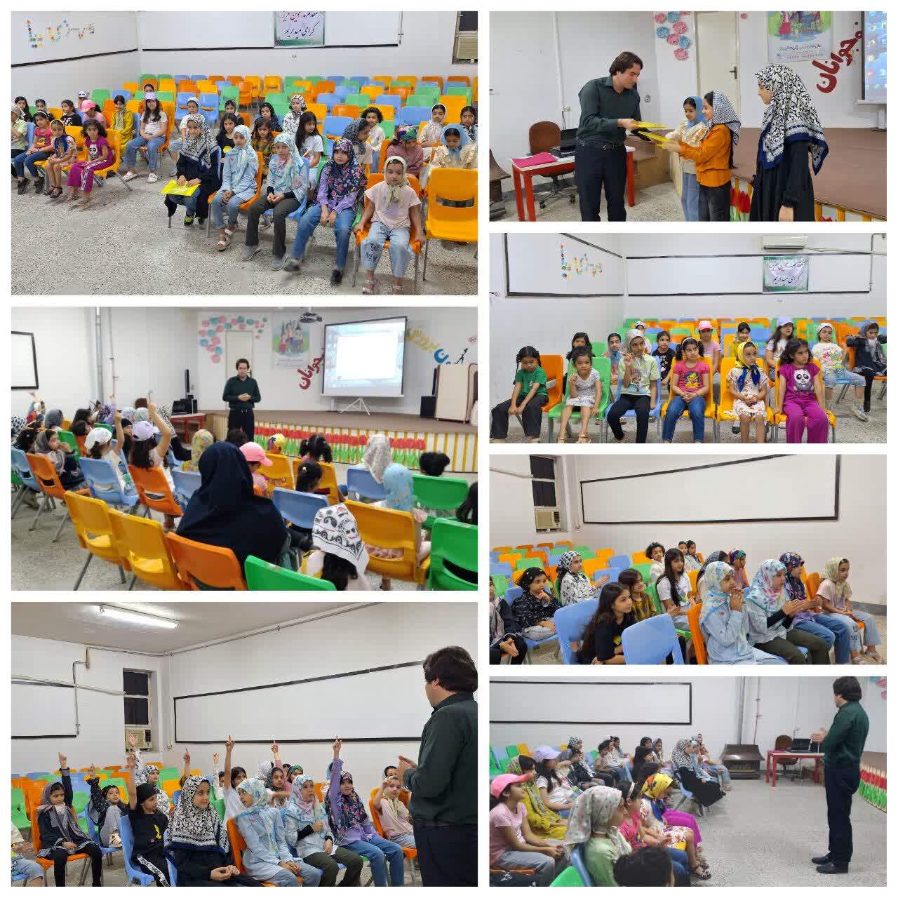 فراگیران کانون پرورش فکری کودکان و نوجوانان شهرستان نکا با سختیهای تولید برق آشنا شدند