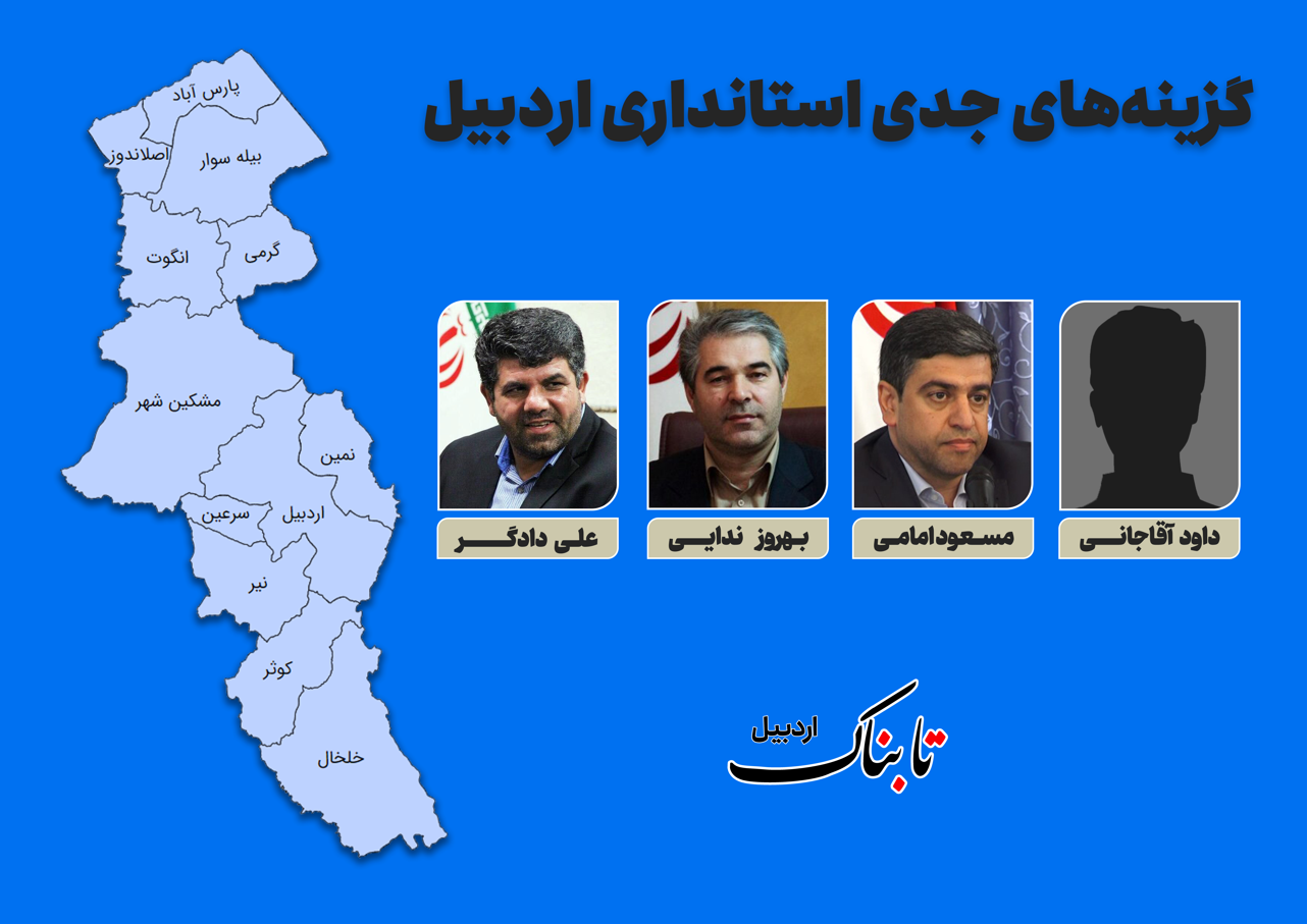 گزینههای جدی استانداری اردبیل مشخص شدند + سوابق