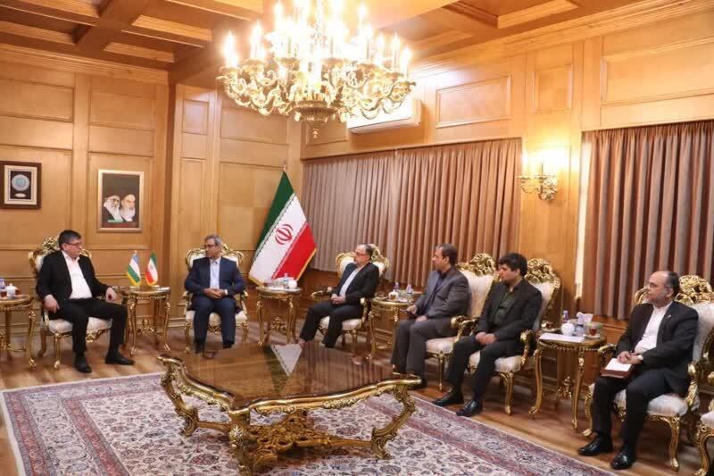 دیدار استاندار خراسان رضوی و سفیر ازبکستان در ایران