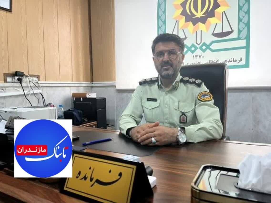 دستبند پليس بر دستان سارقان حرفه‌ای باغ کيوی در عباس‌آباد