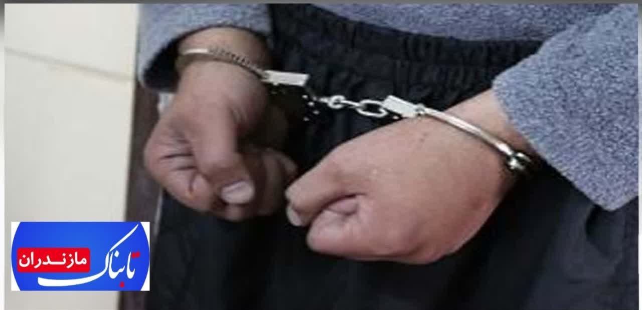 دستگیری سارق موتور سیکلت در ساری