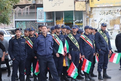 راهپیمایی 13 آبان ماه در ایلام از لنز دوربین تابناک