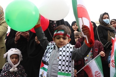 راهپیمایی 13 آبان ماه در ایلام از لنز دوربین تابناک