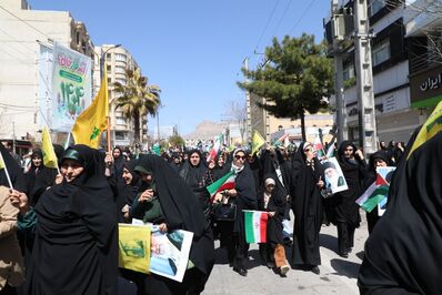 راهپیمایی روز جهانی قدس در ایلام